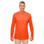 UltraClub Men's Cool & Dry Performance Long-Sleeve Top