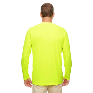 UltraClub Men's Cool & Dry Performance Long-Sleeve Top