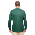 UltraClub Men's Cool & Dry Performance Long-Sleeve Top