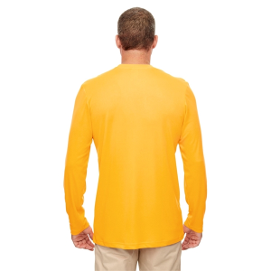 UltraClub Men's Cool & Dry Performance Long-Sleeve Top