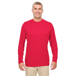 UltraClub Men's Cool & Dry Performance Long-Sleeve Top