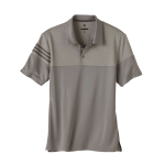 Adidas Heathered 3-Stripes Colorblocked Polo