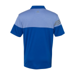 Adidas Heathered 3-Stripes Colorblocked Polo